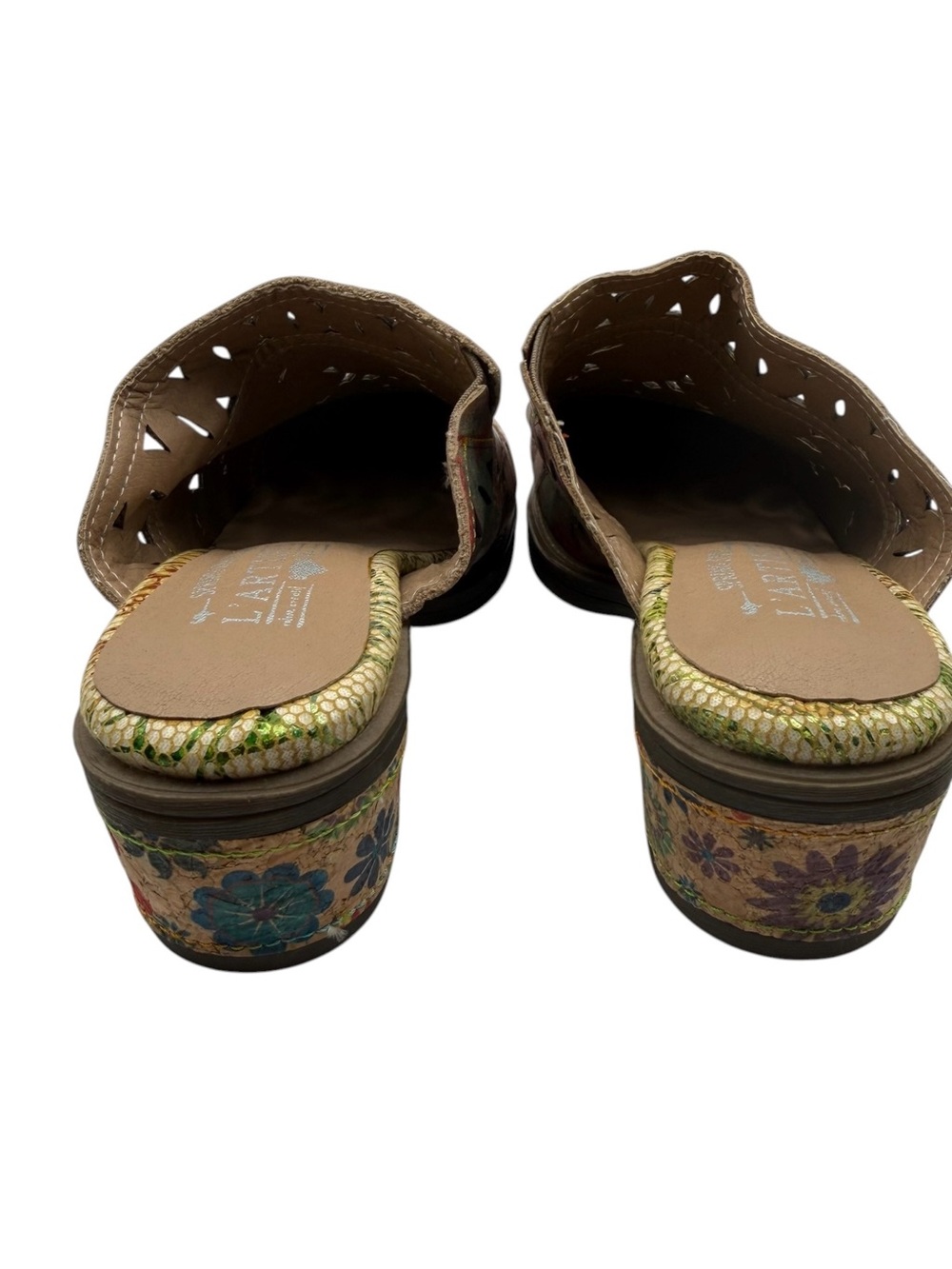 L'ARTISTE by Spring Step Rosalinda Leather Mules Size EU: 35 US: 5 Boho Style - Picture 5 of 15